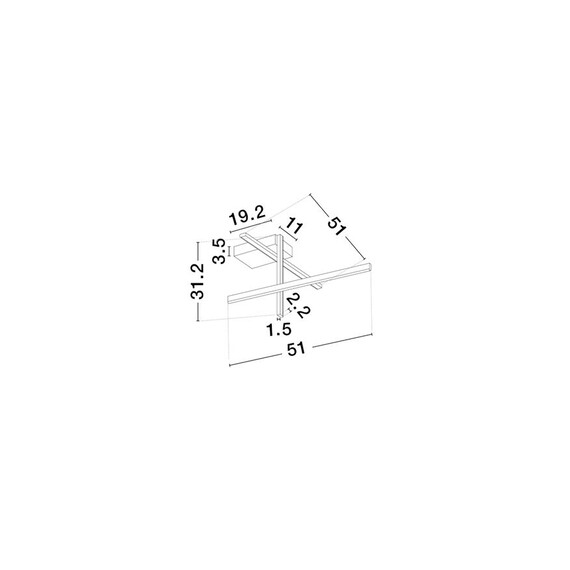 LED Плафон ANTAMA 9001113 NovaLuce 25W 3200K | Osvetlenieto.bg