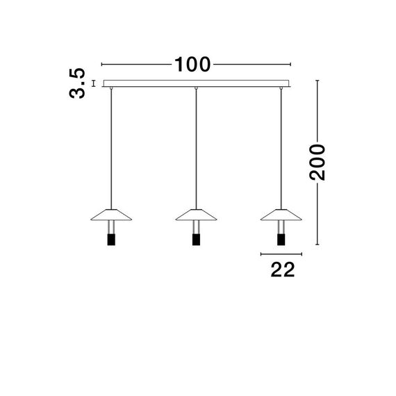 LED Полилей ANAFI 9695277 NovaLuce 24W 3000K | Osvetlenieto.bg