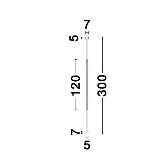 LED Полилей ELETTRA 9088106 NovaLuce 20W 3000K | Osvetlenieto.bg