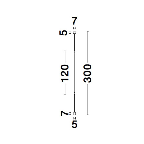 LED Полилей ELETTRA 9088109 NovaLuce 20W 3000K | Osvetlenieto.bg