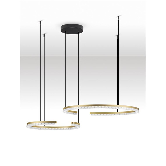 LED Полилей GLEAMY 9030959 NovaLuce 49W 3000K Triac Dimmable | Osvetlenieto.bg
