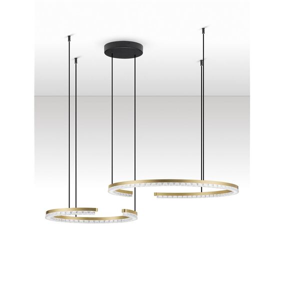 LED Полилей GLEAMY 9030959 NovaLuce 49W 3000K Triac Dimmable | Osvetlenieto.bg