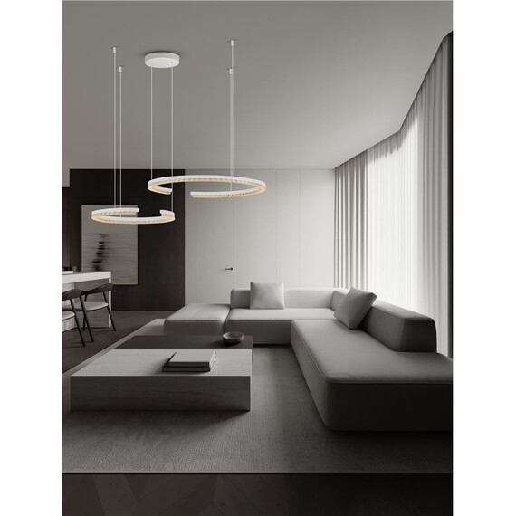 LED Полилей GLEAMY 9030961 NovaLuce 49W 3000K Triac Dimmable | Osvetlenieto.bg