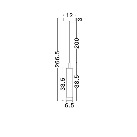 LED Полилей GLOVIA 9088206 NovaLuce 14W CCT 2700K-3000K | Osvetlenieto.bg