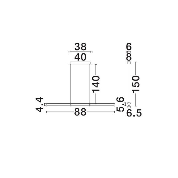 LED Полилей PHEME 9214132 NovaLuce 13W 3000K | Osvetlenieto.bg