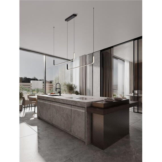 LED Полилей STRITA 9001103 NovaLuce 42W 3200K Triac Dimmable | Osvetlenieto.bg