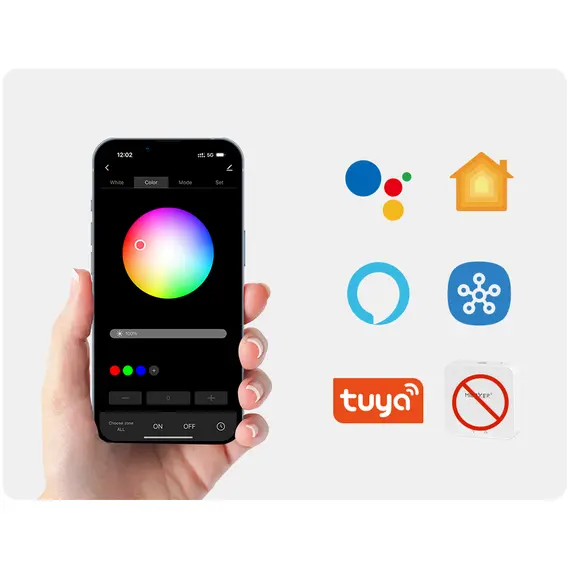 MiBoxer LED контролер ML5 Matter Over WiFi+2.4G 12-48V 15A | Osvetlenieto.bg