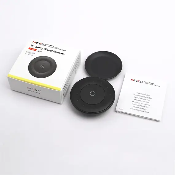 MiBoxer Ротационно дистанционно черно K3S-B MONO 1 зона 2.4GHz RF | Osvetlenieto.bg