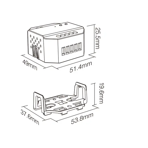 MiBoxer TRIAC димер TRI-C1 1.36A 300W 2.4GHz RF 100-240V AC | Osvetlenieto.bg