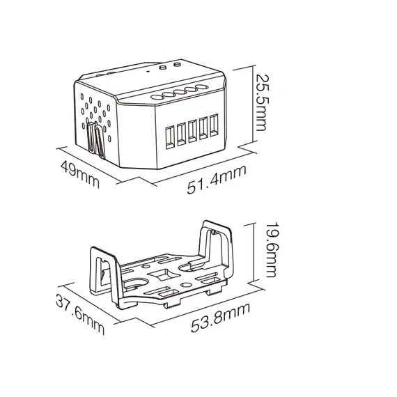 MiBoxer TRIAC димер TRI-C1 2.4GHz RF 100-240V AC 1.36A | Osvetlenieto.bg