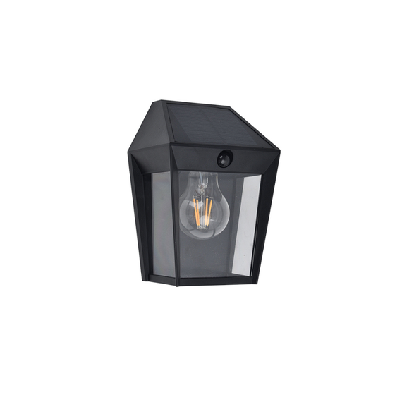 Соларна лампа за стена AVONY PIR сензор Lutec 1xE27 IP44 6916002330 | Osvetlenieto.bg