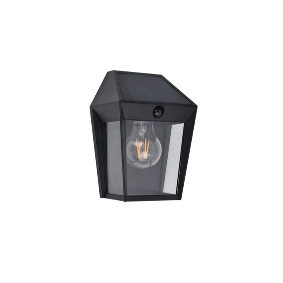 Соларна лампа за стена AVONY PIR сензор Lutec 1xE27 IP44 6916002330 | Osvetlenieto.bg
