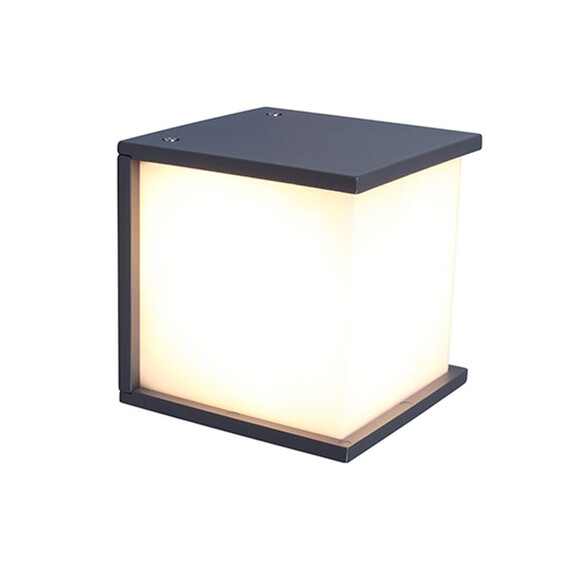Фасаден аплик BOX CUBE Lutec 1xE27 IP44 5184601118 | Osvetlenieto.bg