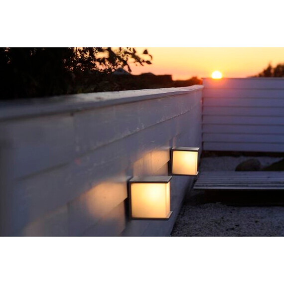 Фасаден аплик BOX CUBE Lutec 1xE27 IP44 5184601118 | Osvetlenieto.bg