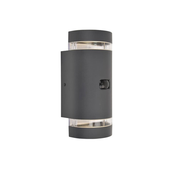 Фасаден аплик FOCUS PIR сензор Lutec 2xGU10 IP44 5604014118 | Osvetlenieto.bg