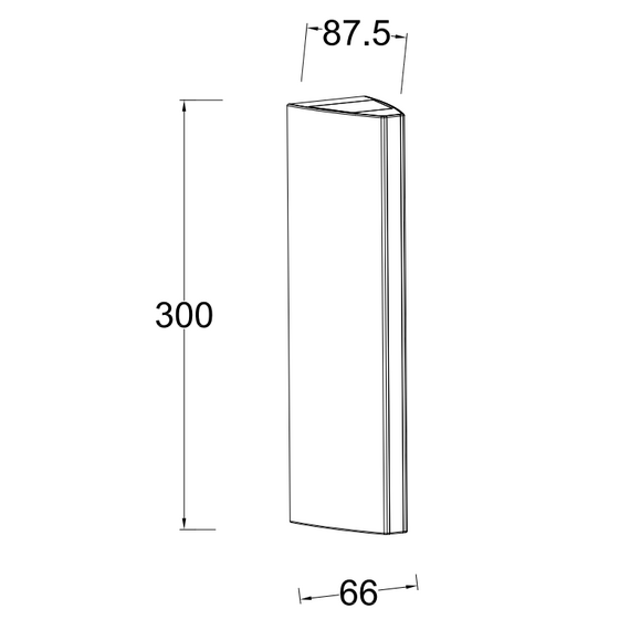 Фасаден аплик LEO Lutec LED 14.5W 3000K IP54 5192701335 | Osvetlenieto.bg