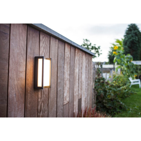 Фасаден аплик QUBO Lutec Connect RGB LED 16W IP54 5193004118 | Osvetlenieto.bg