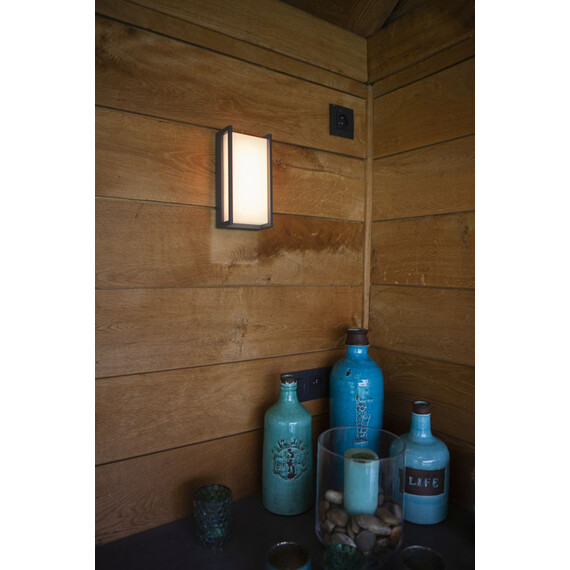 Фасаден аплик QUBO Lutec Connect RGB LED 16W IP54 5193004118 | Osvetlenieto.bg