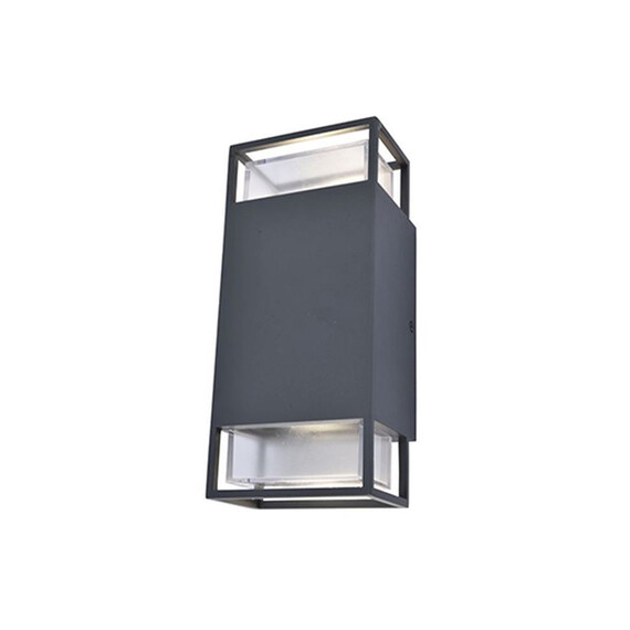 Фасаден аплик RIDGE Lutec 2xGU10 IP54 5107101118 | Osvetlenieto.bg