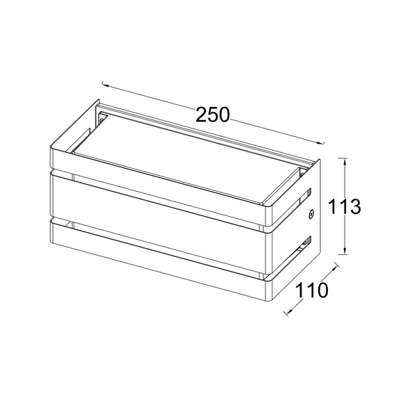 Фасаден аплик VIDAR Lutec 1xE27 IP54 5011602461 | Osvetlenieto.bg