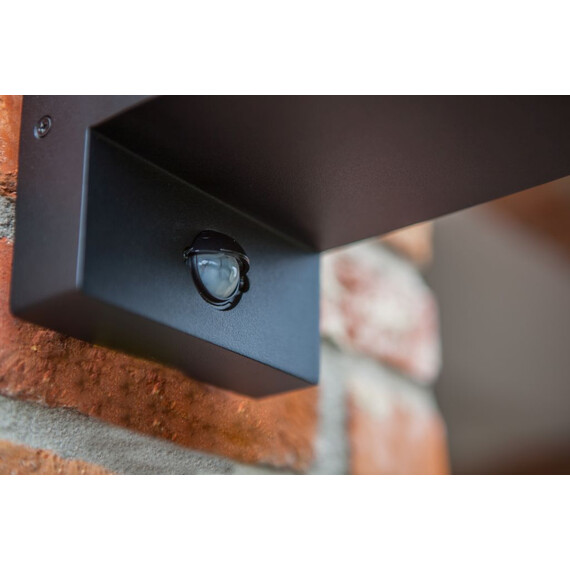 Градински аплик FLAIR PIR сензор Lutec 1xE27 IP44 5288802012 | Osvetlenieto.bg