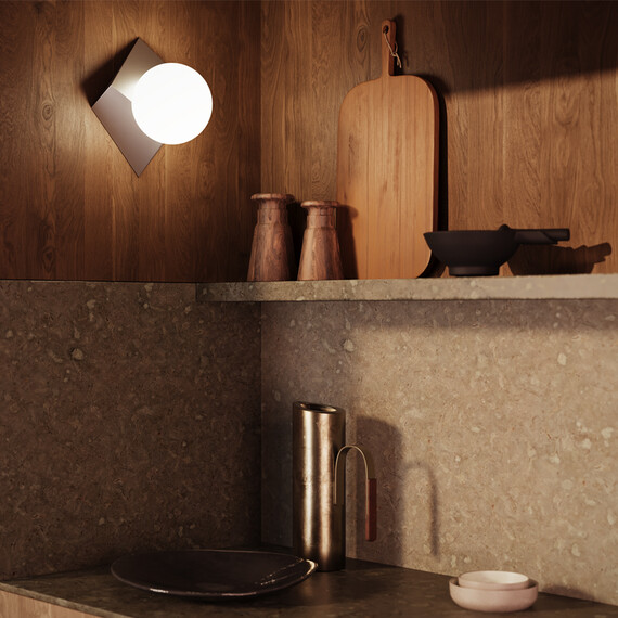 Аплик Cubeo MOD445WL-01PT Maytoni 1xG9 | Osvetlenieto.bg