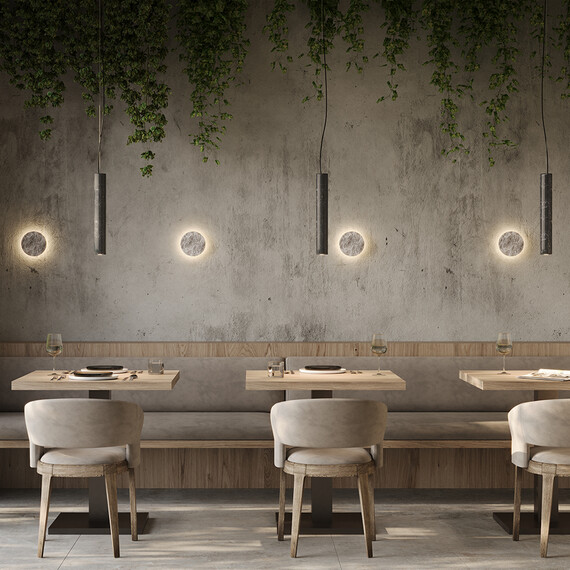 LED Полилей Basic Texture MOD461PL-L5BK Maytoni 5W CCT 2700K-4000K | Osvetlenieto.bg