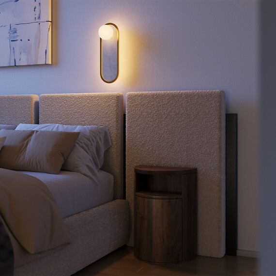 LED Аплик Blink MOD473WL-L20BSK Maytoni 20W 2700K-4000K | Osvetlenieto.bg