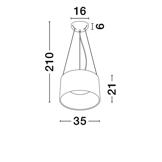 LED Полилей ATIL 9870014 NovaLuce 24W 3000K | Osvetlenieto.bg