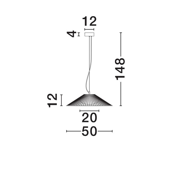LED Полилей BRUME 9620149 NovaLuce 15W 3000K | Osvetlenieto.bg