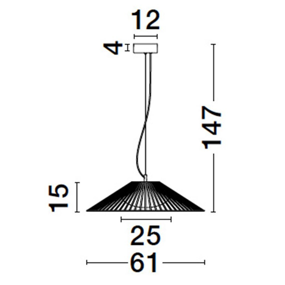 LED Полилей BRUME 9620148 NovaLuce 21W 3000K | Osvetlenieto.bg