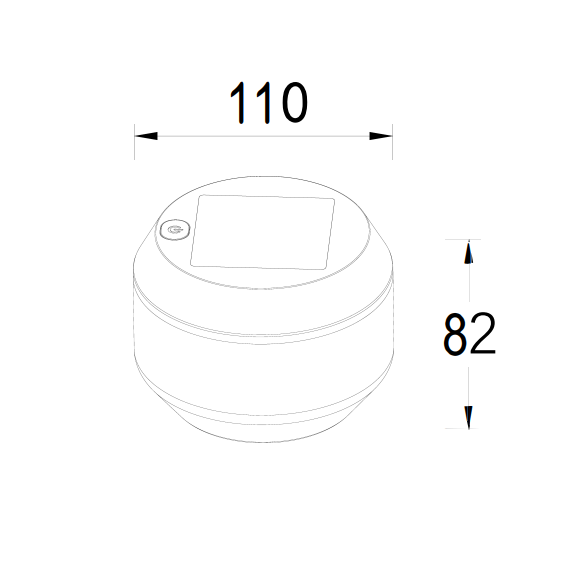 Соларна лампа DIVA Lutec LED 0.11W IP44 6938602330 | Osvetlenieto.bg
