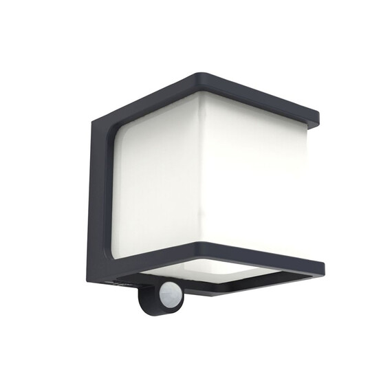 Соларна лампа DOBLO PIR сензор Lutec LED 7.5W IP54 6940101125 | Osvetlenieto.bg