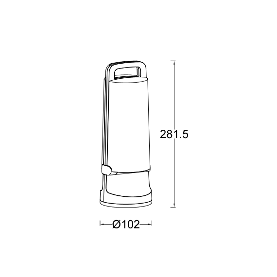 Соларна лампа DRAGONFLY Lutec LED 1.2W IP54 6904101331 | Osvetlenieto.bg