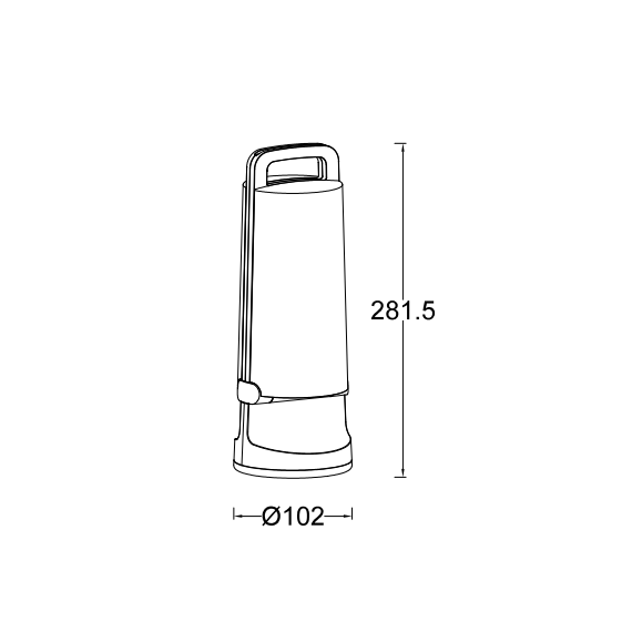 Соларна лампа DRAGONFLY Lutec LED 1.2W IP54 6904101337 | Osvetlenieto.bg