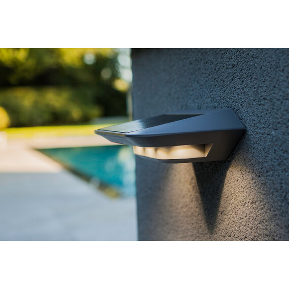 Соларна лампа GHOST SOLAR PIR сензор Lutec LED 2.4W IP44 6901401337 | Osvetlenieto.bg