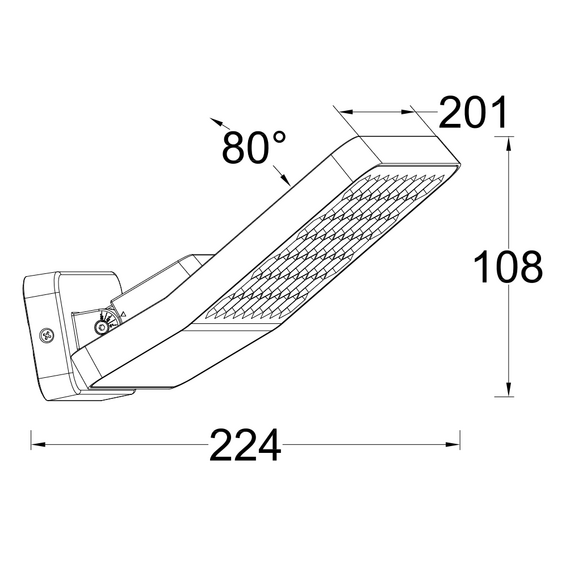 Външен прожектор ATLANTIS Lutec LED 24W 4000K IP54 7801603118 | Osvetlenieto.bg