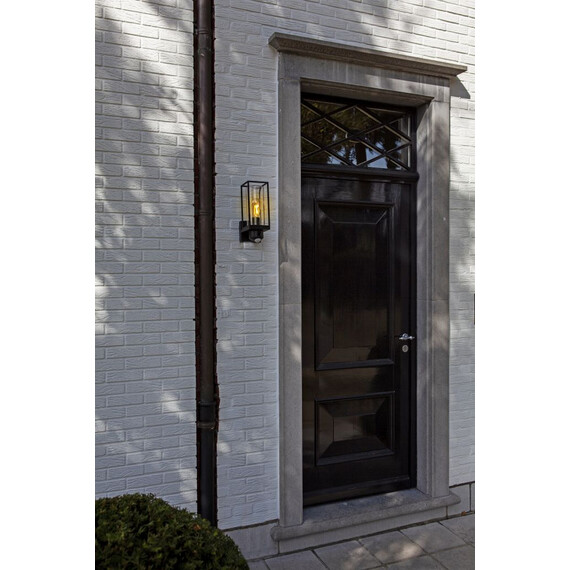 Външна лампа FLAIR с вградена камера+PIR сензор Lutec Connect 1xE27 IP44 5288811012 | Osvetlenieto.bg