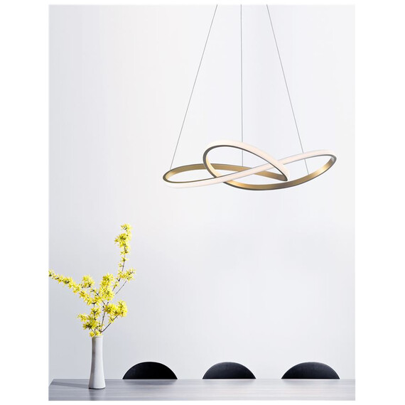 LED Полилей FUSION 1701101002 NovaLuce 53W 3000K | Osvetlenieto.bg