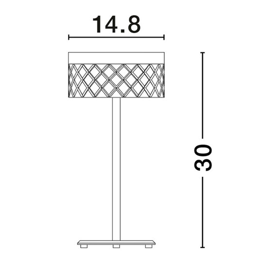 LED Настолна лампа BION 9186947 NovaLuce 6W 3000K | Osvetlenieto.bg