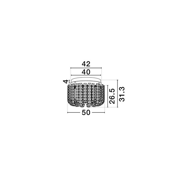 LED Плафон CELYSIA 9019763 NovaLuce 34W 3500K Triac Dimmable | Osvetlenieto.bg