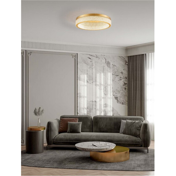 LED Плафон KLEPSIDRA 9019741 NovaLuce 70W 3000K Triac Dimmable | Osvetlenieto.bg