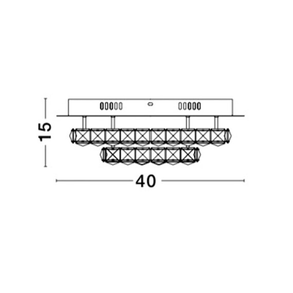 LED Плафон QUENTIN 83399203 NovaLuce 28W 3000K | Osvetlenieto.bg