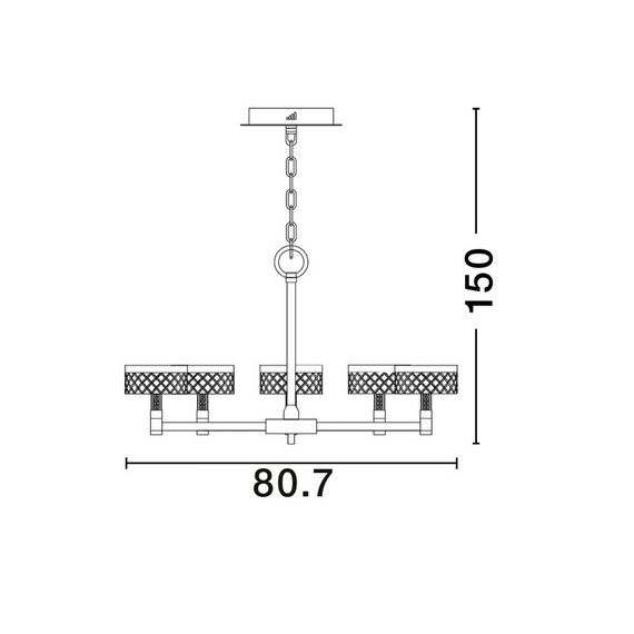 LED Полилей BION 9186945 NovaLuce 48W 3000K | Osvetlenieto.bg