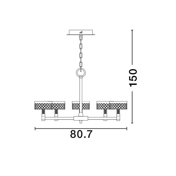 LED Полилей BION 9186945 NovaLuce 48W 3000K | Osvetlenieto.bg