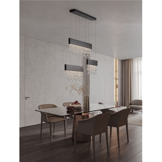 LED Полилей  CRISTA 9130645 NovaLuce 84W 3500K Triac Dimmable | Osvetlenieto.bg