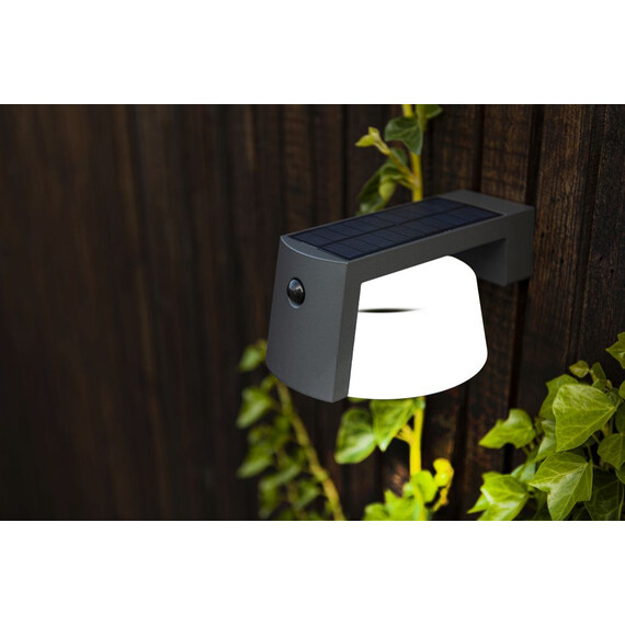 Соларна лампа MOON PIR сензор Lutec LED 9.5W IP44 6906001118 | Osvetlenieto.bg