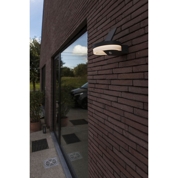 Соларна лампа RUNDA PIR сензор Lutec LED 12W IP54 6915801335 | Osvetlenieto.bg