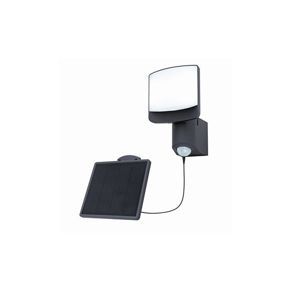 Соларна лампа SUNSHINE PIR сензор Lutec LED 7W IP54 6925701345 | Osvetlenieto.bg