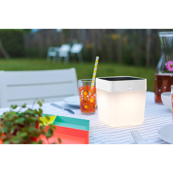 Соларна лампа TABLE CUBE Lutec LED 1W IP44 6908001331 | Osvetlenieto.bg